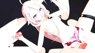 【SEX-MMD】Miku & Gumi & Haku - Gangbang IA (Futanari Orgy)【R-18】
