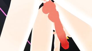 【SEX-MMD】(Yuri) Luka Fucks Rin (Futa big cock)【R-18】