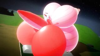 Imbapovi - Dragon Girl Scarlett Giantess Body Expansion