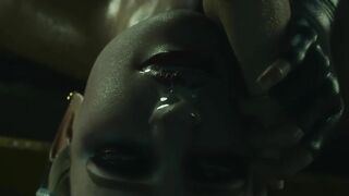 Harley Quinn - Deepthroat cumshot fingering 3d Hentai - by RashNemain