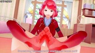 Hentai POV Feet Pyra Xenoblade Chronicles 2