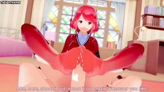 Hentai POV Feet Pyra Xenoblade Chronicles 2