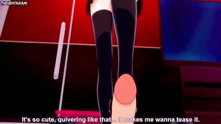 Hentai POV Feet Mari Makinami Illustrious Evangelion
