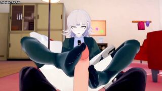 Hentai POV Feet Chiaki Nanami Danganronpa