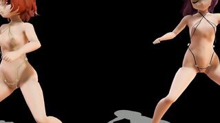 【MMD】Touhou ELECT (Flash No Flash)【R-18】