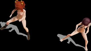 【MMD】Touhou ELECT (Flash No Flash)【R-18】