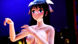 【MMD】Aria-sans high-fidelity raver【R-18】