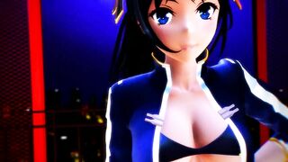 【MMD】Aria-sans high-fidelity raver【R-18】