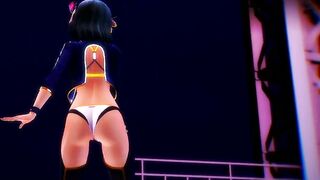 【MMD】Aria-sans high-fidelity raver【R-18】