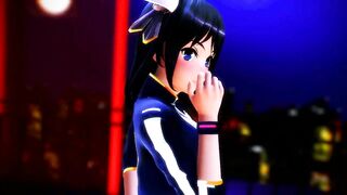 【MMD】Aria-sans high-fidelity raver【R-18】