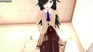 Hentai POV Feet Tomoko Kuroki WataMote
