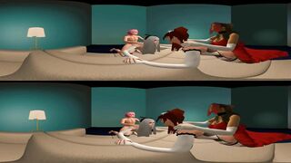 360 VR Astolfo Hideri Marco and Sylvia Fuck Trap hentai