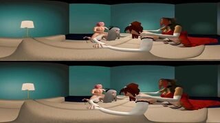 360 VR Astolfo Hideri Marco and Sylvia Fuck Trap hentai