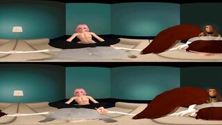360 VR Astolfo Hideri Marco and Sylvia Fuck Trap hentai