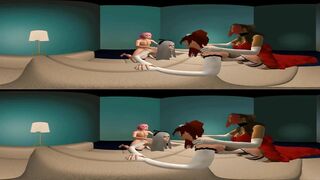 360 VR Astolfo Hideri Marco and Sylvia Fuck Trap hentai