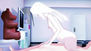(POV) Cowgirl Key Shirogane LOVES Riding YOUR Dick Hentai Love is War