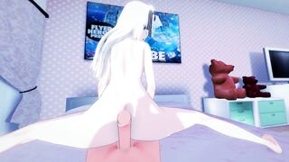 (POV) Cowgirl Key Shirogane LOVES Riding YOUR Dick Hentai Love is War