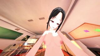 (POV) Kaguya Shinomiya RIDES Your DICK Cowgirl Hentai Love is War