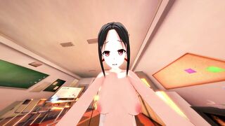 (POV) Kaguya Shinomiya RIDES Your DICK Cowgirl Hentai Love is War