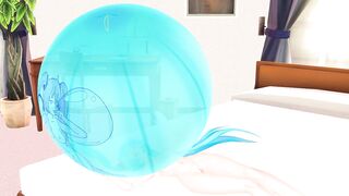 Imbapovi - Ecchi Balloon Blowing by Miku