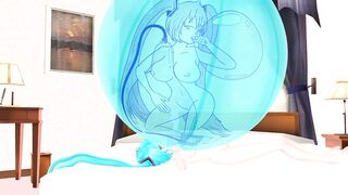 Imbapovi - Ecchi Balloon Blowing by Miku
