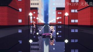 0460 -【R18-MMD】Genshin Impact 原神 Fischl 菲谢尔 segs while dance