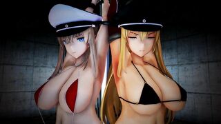 mmd r18 German ship training No characters 3d hentai