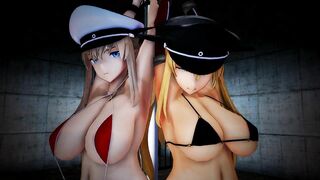 mmd r18 German ship training No characters 3d hentai