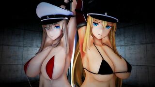 mmd r18 German ship training No characters 3d hentai