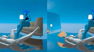 180 VR Lapis Foot Play With Pearl (Both POV's)