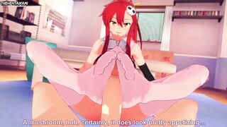 Hentai POV Feet Yoko Littner Tengen Toppa Gurren Lagann