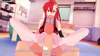 Hentai POV Feet Yoko Littner Tengen Toppa Gurren Lagann
