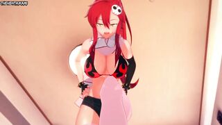 Hentai POV Feet Yoko Littner Tengen Toppa Gurren Lagann