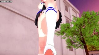 Hentai POV Feet Kyoko Kunio-Kun River City Girls
