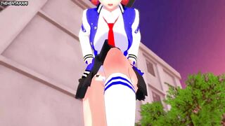 Hentai POV Feet Kyoko Kunio-Kun River City Girls