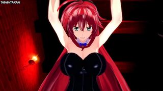 Hentai POV Feet Rias Gremory Bunnysuit High School DxD