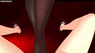 Hentai POV Feet Rias Gremory Bunnysuit High School DxD