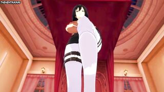 Hentai POV Feet Mikasa Ackerman Attack on Titan