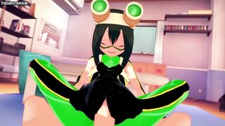 POV Feet Hentai Tsuyu Asui My Hero Academia
