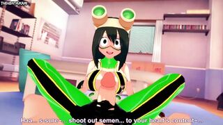 POV Feet Hentai Tsuyu Asui My Hero Academia