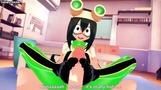 POV Feet Hentai Tsuyu Asui My Hero Academia