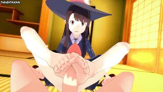 Hentai POV Feet Atsuko Kagari aka Akko Little Witch Academia