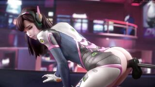 D.va Riding Sex Machine!