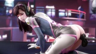 D.va Riding Sex Machine!