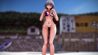 Touhou MMD R-18 Sakuya's temptation can't be resisted Paparabu appeal dance 3d hentai nsfw ntr