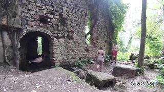 they discover us fucking in the forest