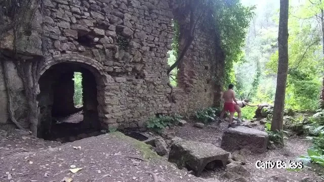 they discover us fucking in the forest