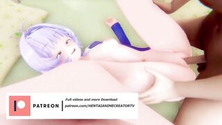 Osana Najimi Komi-san 3D HENTAI ShortClips 1