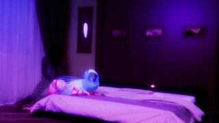 046_3 -【R-18 MMD】Konosuba - Aqua during valentine's day バレンタインデー