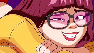 Daphne smells Velma's stinky farts